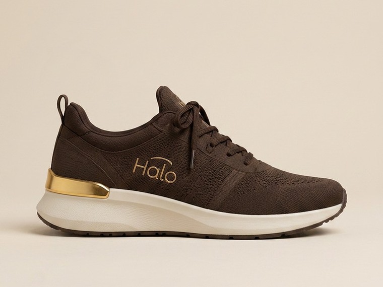 HALO Move sneaker in Deep Brown
