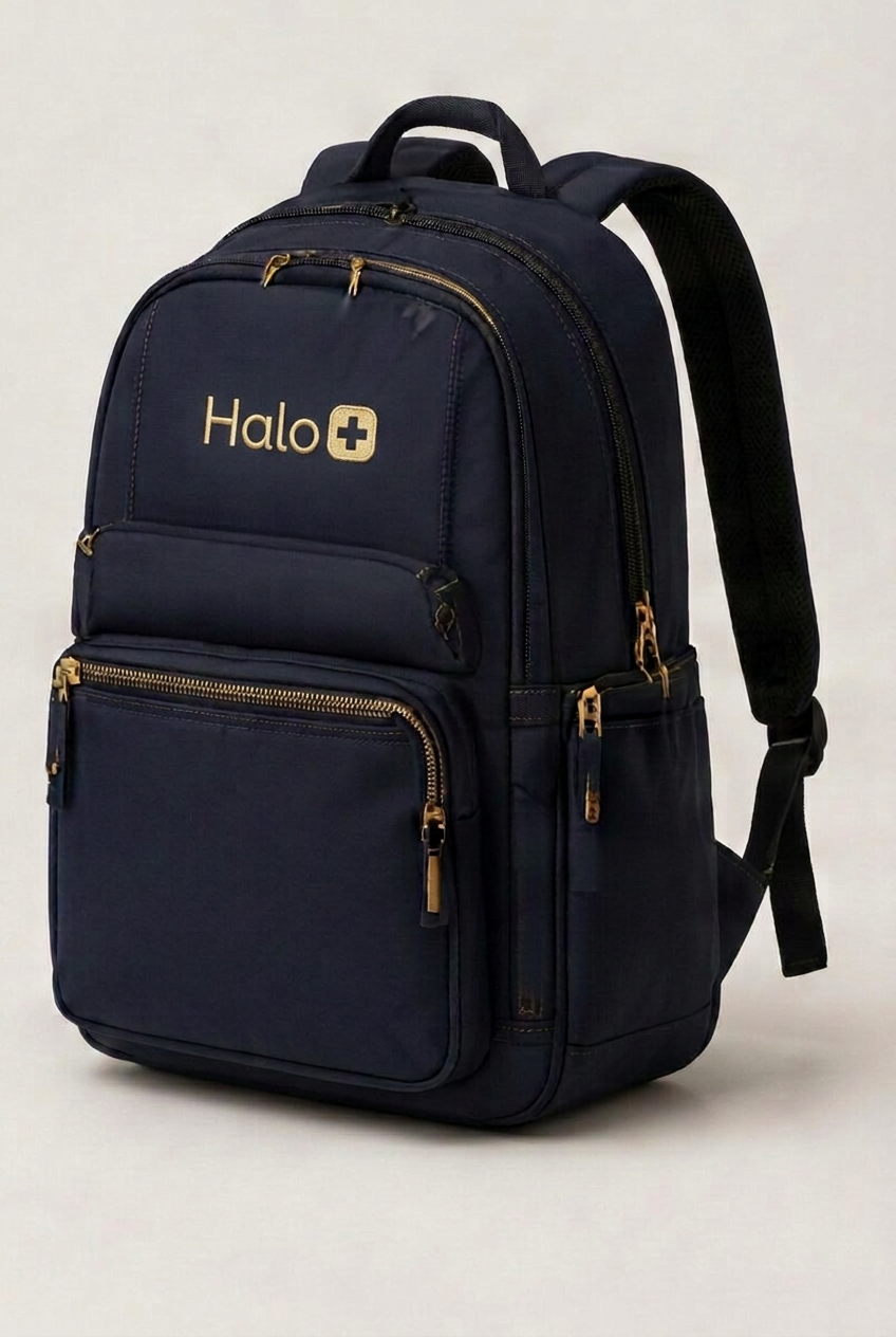 HALO Clinical Backpack in Midnight Navy