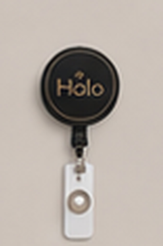HALO Retractable Badge Reel in Midnight Navy