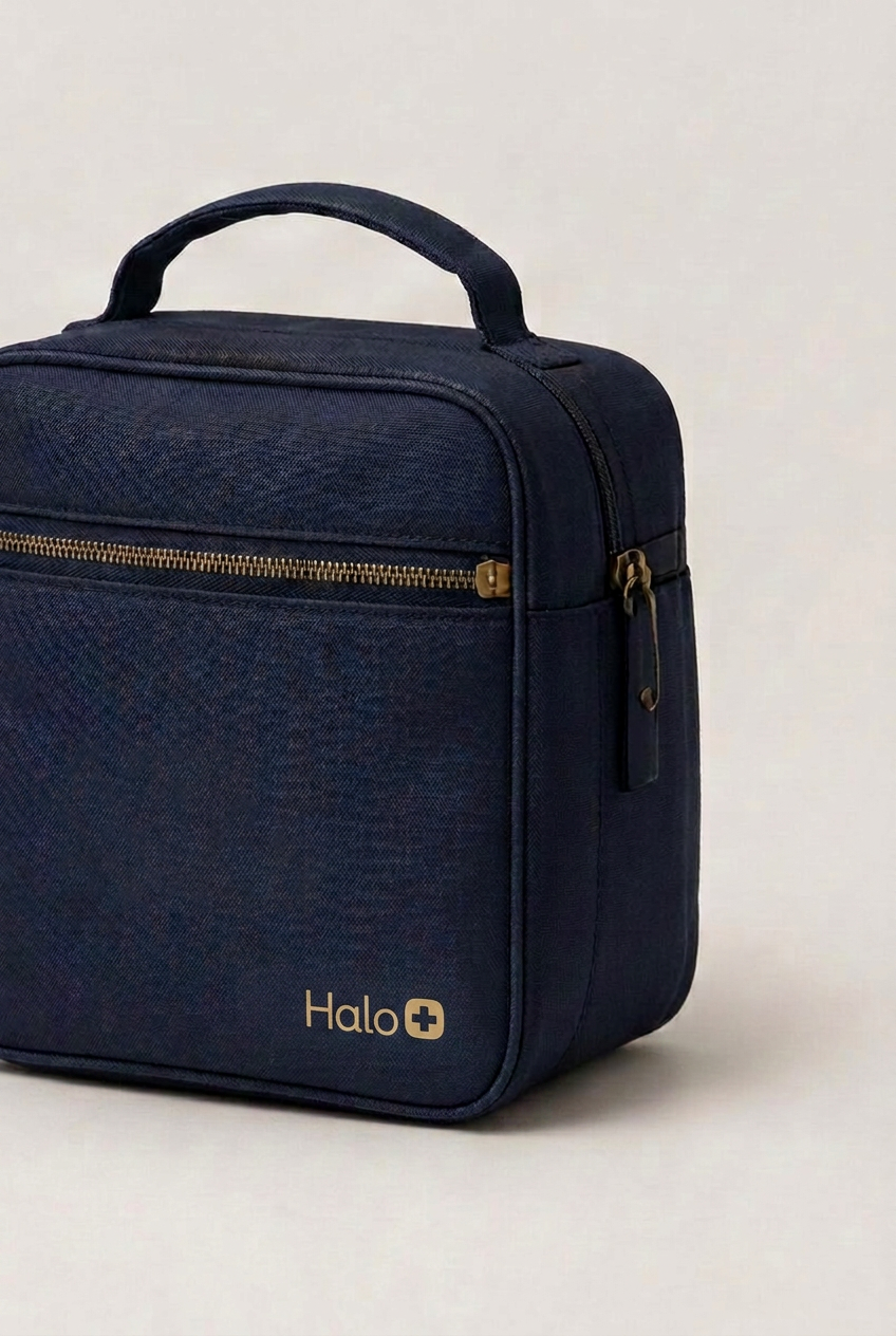 HALO Insulated Lunch Bag in Midnight Navy