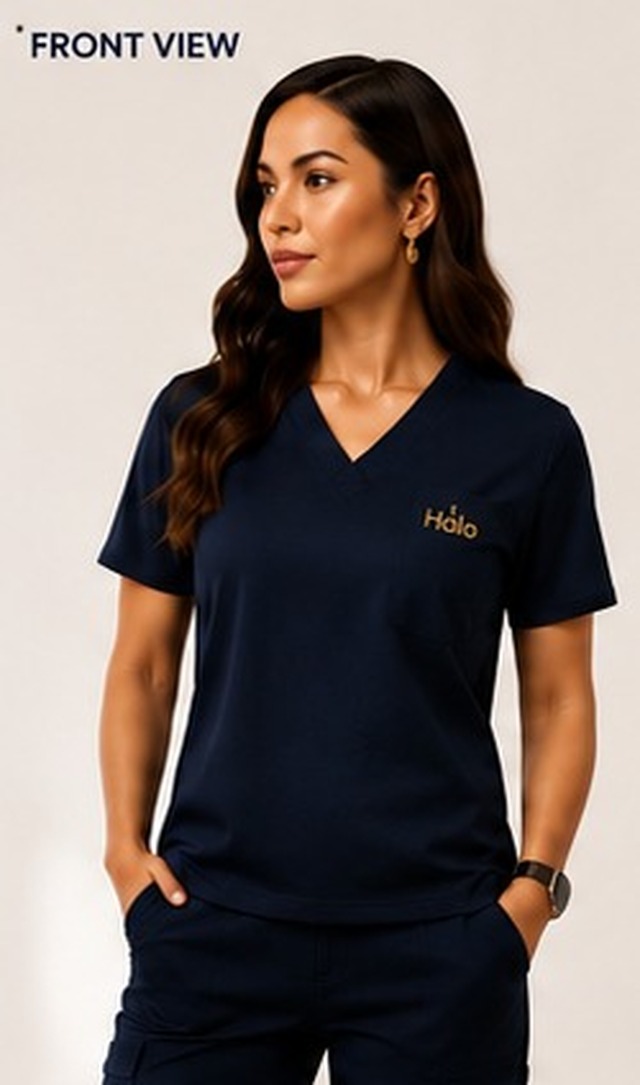 Aurelia V-Neck Scrub Top