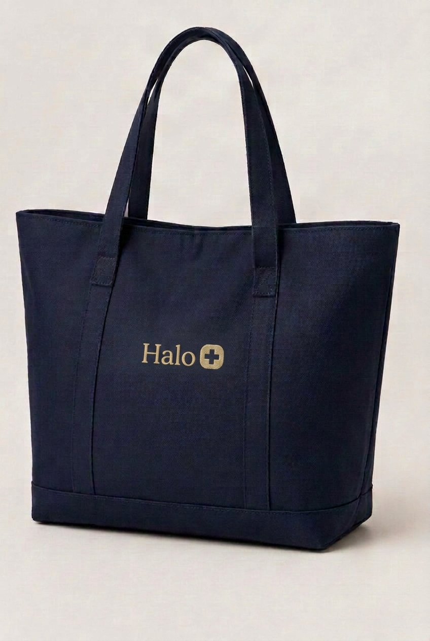 HALO Shift Tote in Midnight Navy